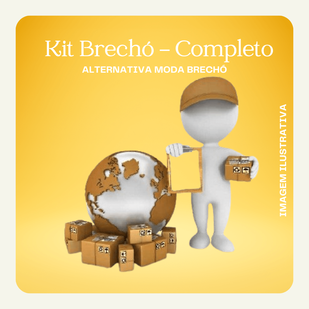 Kit Brechó - Completo 4236 Peças