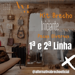 Kit Brechó - Iniciante 1.400 Peças 